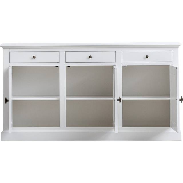 Van Buren Sideboard - White (95cm H X 177cm W X 45cm D)