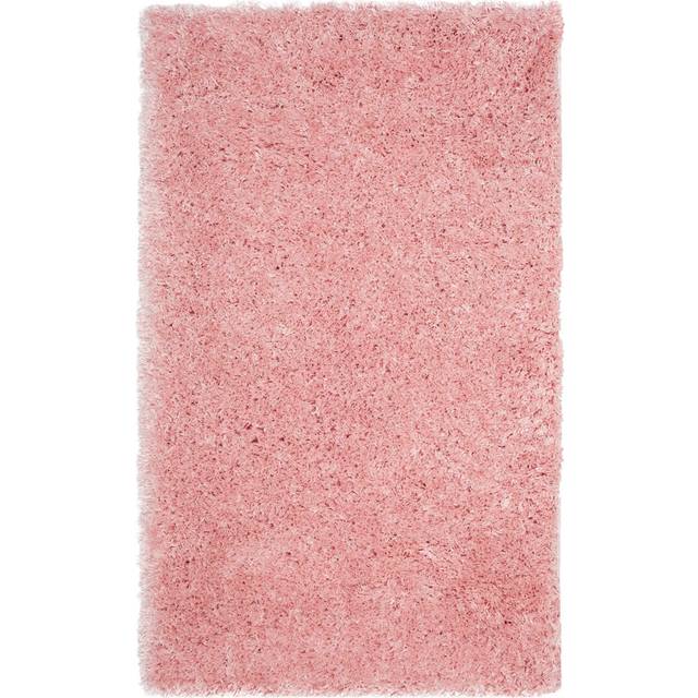 Aubre Solid Colour Light Pink Area Rug (Rectangle 91.44 x 152.4cm)