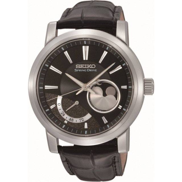 Seiko Ananta Spring Drive Moon Phase Limited Edition D - Black