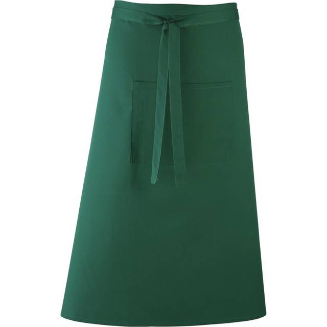 (One Size, Bottle) Premier Unisex Colours Bar Apron / Workwear (Long Continental Style)