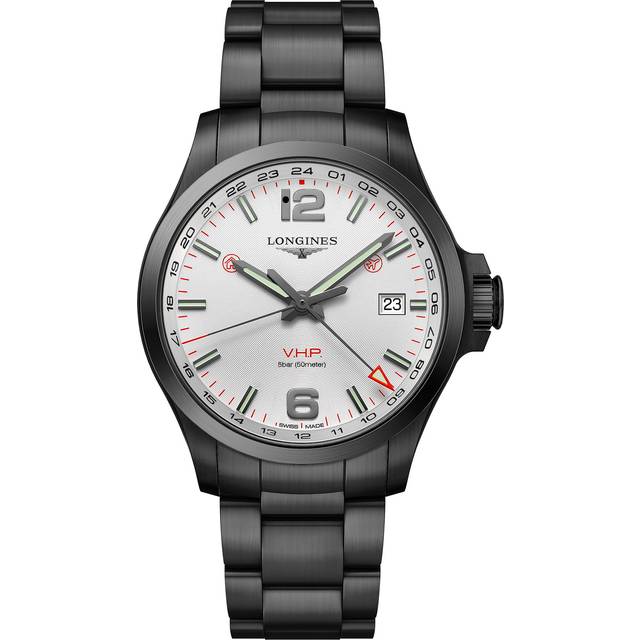 Longines Watch Conquest VHP GMT Mens - Silver