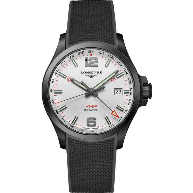 Longines Watch Conquest VHP GMT Mens - Silver