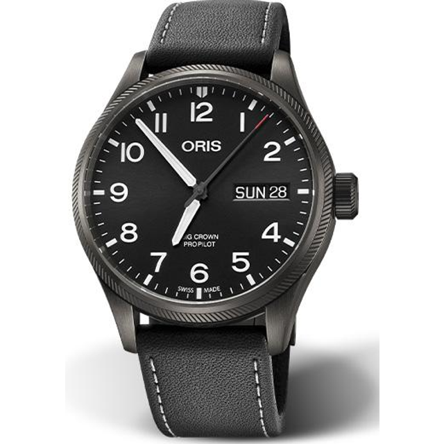 Oris Watch Big Crown ProPilot Day Date Pre-Owned - Black