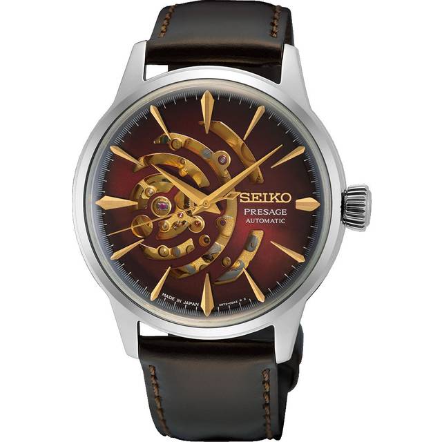 Seiko Presage Watch Cocktail Time Red Brick Limited Edition - Red