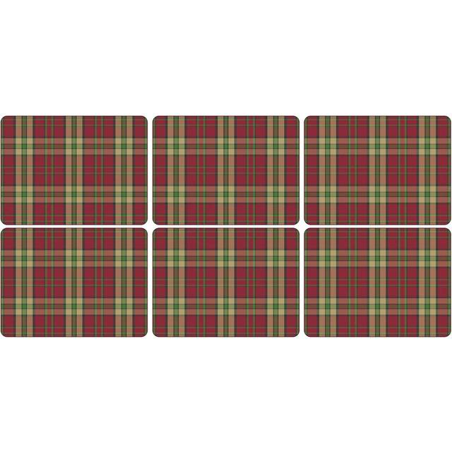 Tartan Red Placemats