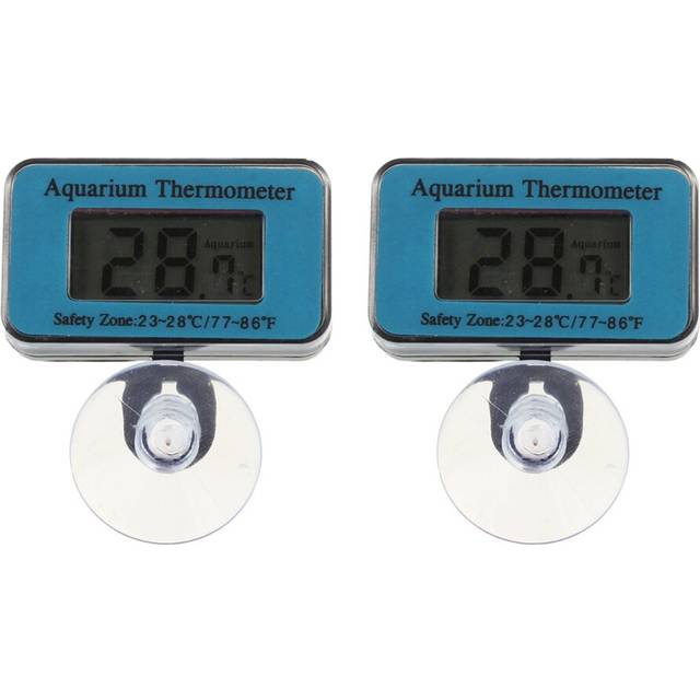 2X Aquarium/Fish Tank Water Submersible Waterproof Digital LCD Thermometer