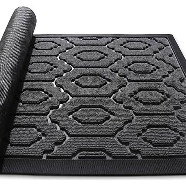 "Door Mats Outdoor for Front Door  29.5""""x17"""" Non Slip Welcome Mats Outdoor Low-Profile Indoor Rug Entryway Doormat for High Traffic Areas"