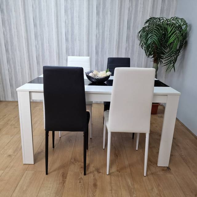 Carl-Peter 4 - Person Dining Set - White (4)