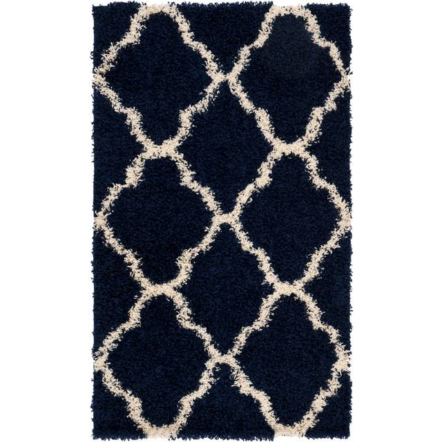 Atchison Power Loom Navy/Ivory Rug (Rectangle 90 x 150cm)