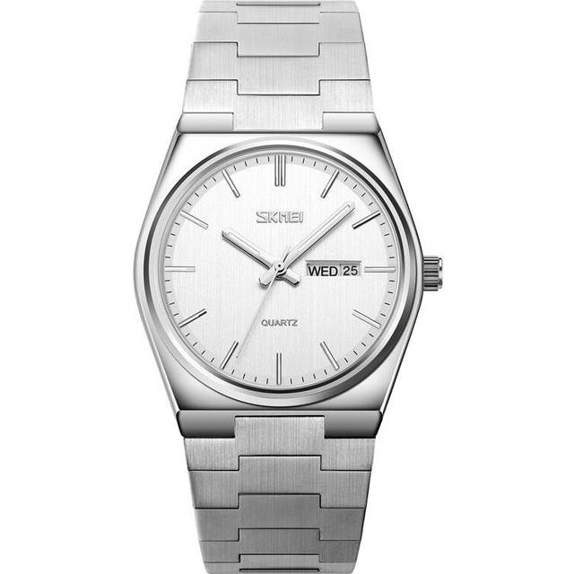 9288 Fashion Solid Stainless Steel Buckle Men's Business Leisure Quartz Watch Thin Double Calendar Men's Watch