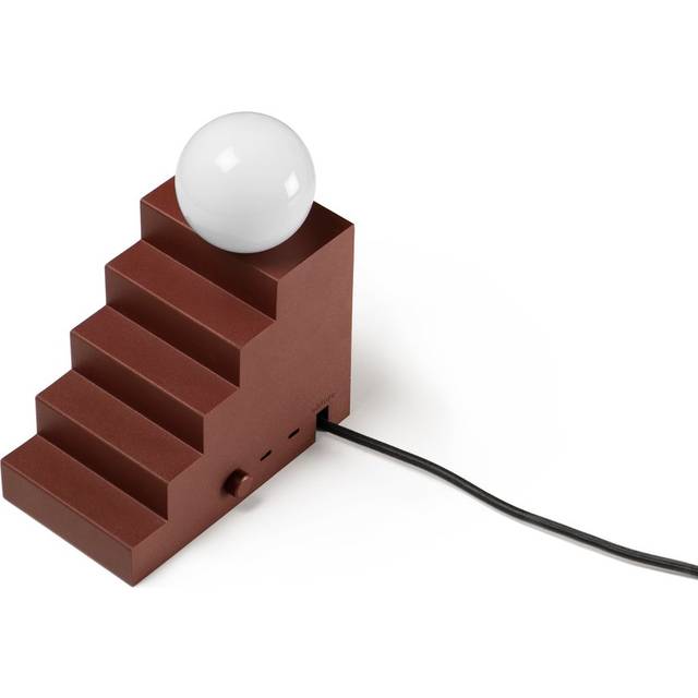 Oblure Stair table lamp Deep red