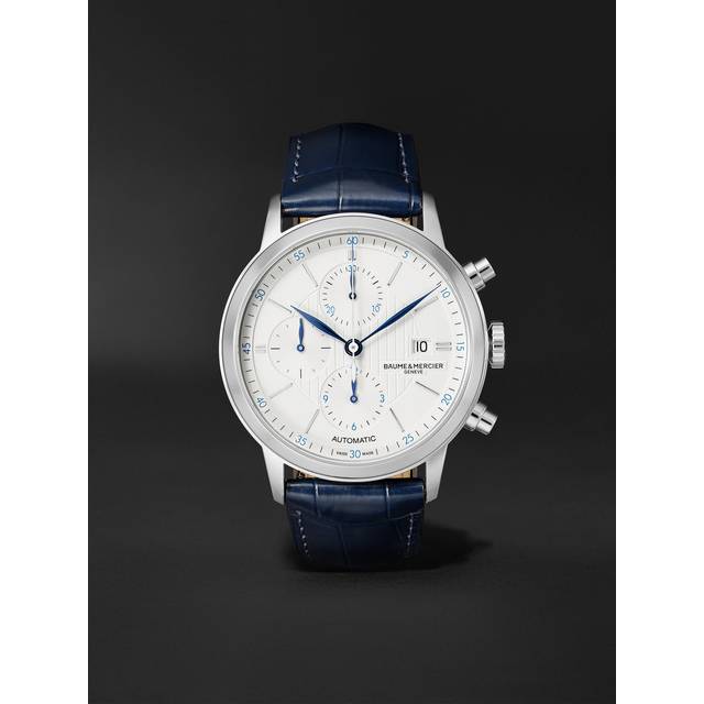 Baume & Mercier Mens Classima Watch 10330 - Silver