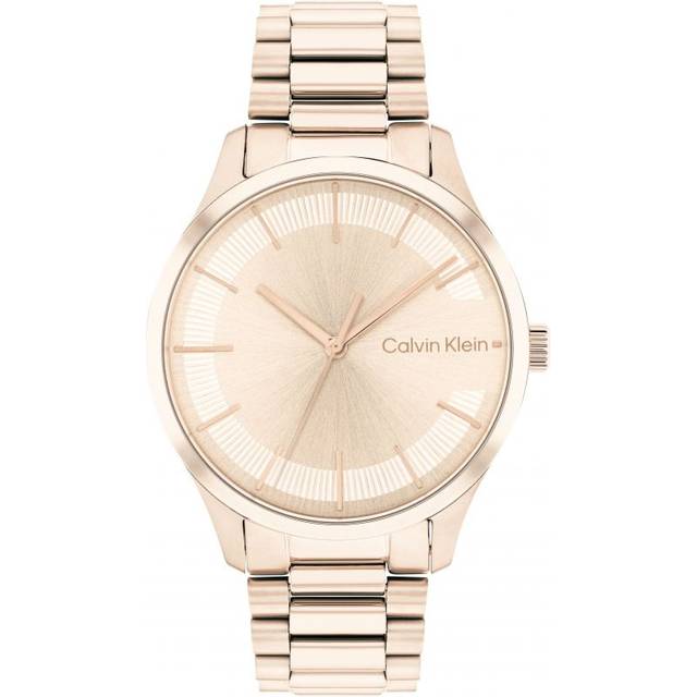 Watch - Iconic Bracelet - Calvin Klein - Gold - Unisex - One Size
