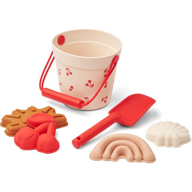 Liewood Dante Peach Beach Set - Cherry