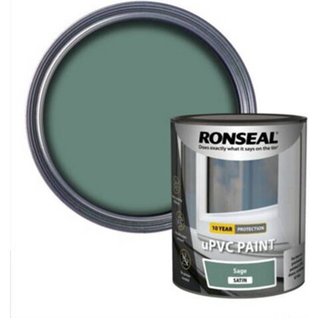 RONSEAL uPVC PAINT SAGE SATIN 750ml