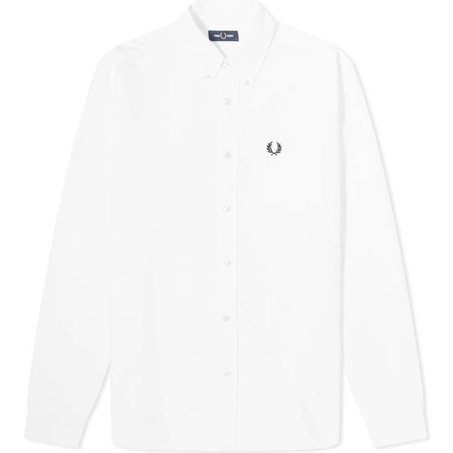 Skjorta FRED PERRY Oxford Shirt White XL