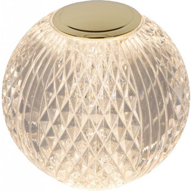 Lucide Cintra LED Small Table Lamp - Matt Gold