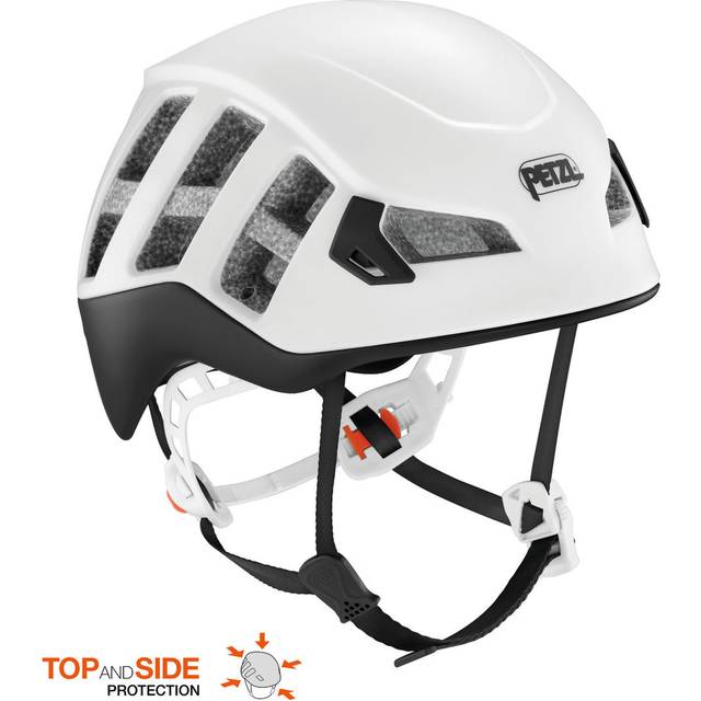 Petzl, Meteor, Klättringshjälm och Bergsbestigning, Vit/Svart, S/M, Unisex-Vuxen