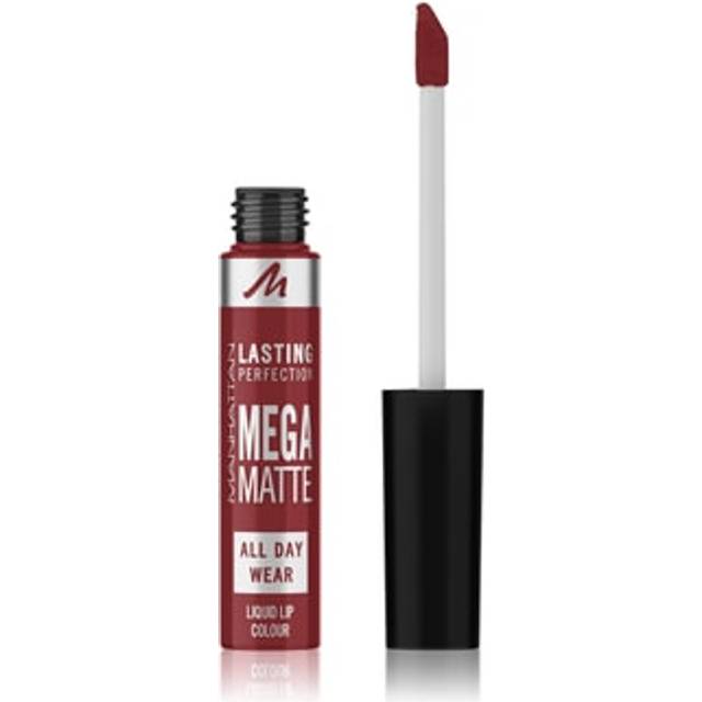 Manhattan Make-up Læber Lasting Perfection Mega Matte Liquid Lipstick 930 Ruby Passion 7,40 ml