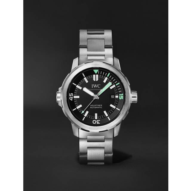 IWC Schaffhausen - Aquatimer Automatic 42mm Stainless Steel Watch, Ref. No. IW328803 - Men - Black