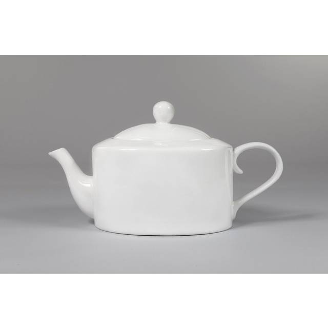 Ehret 1.24L Bone China Teapot - White (1.24ml)