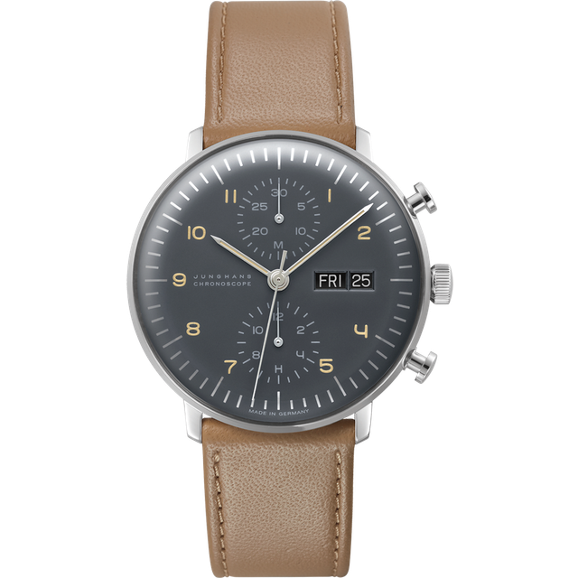Junghans Watch Max Bill Chronoscope English Date