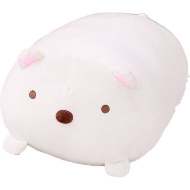 2Pcs 28CM Soft Cute Cotton Pillow Plush Toy Doll Cushion for Valentine's Day and Birthday  polar bear