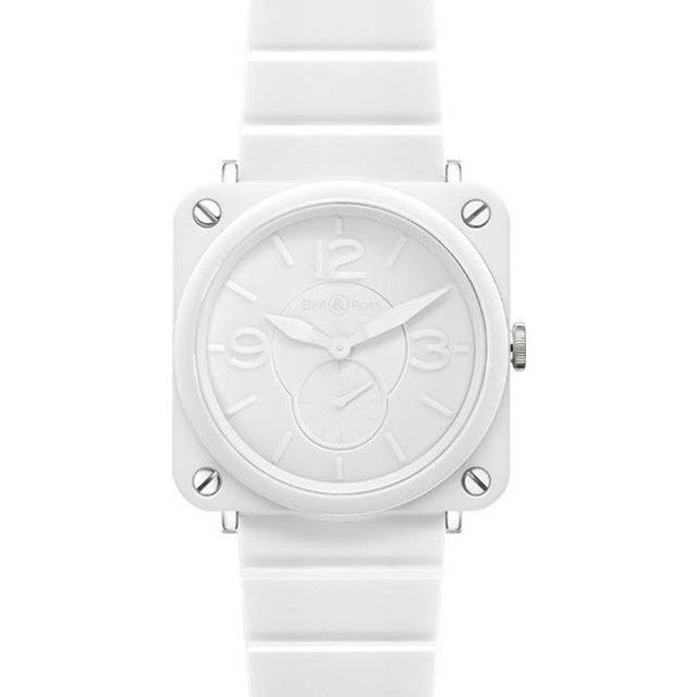 Bell & Ross Watch BRS White Ceramic Phantom - White
