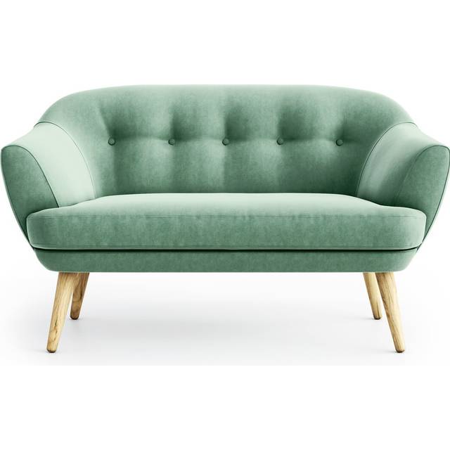Keaton 2 Seater Loveseat - Riviera Light Green (77cm H X 135cm W X 86cm D)