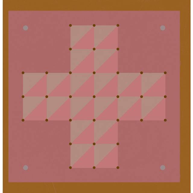 Game Boards VI by Jacob Green - Wrapped Canvas Graphic Art (91cm H x 91cm W)