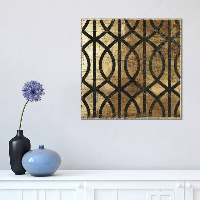 Art Deco III by - Print (45.72 cm H x 45.72 cm W x 1.91 cm D)