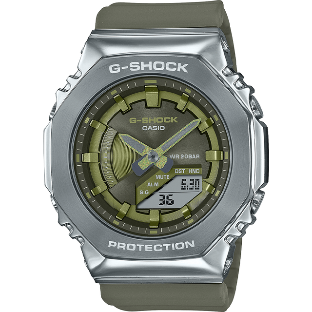 G-Shock Watch Octagonal GM-S2100 Unisex - Green