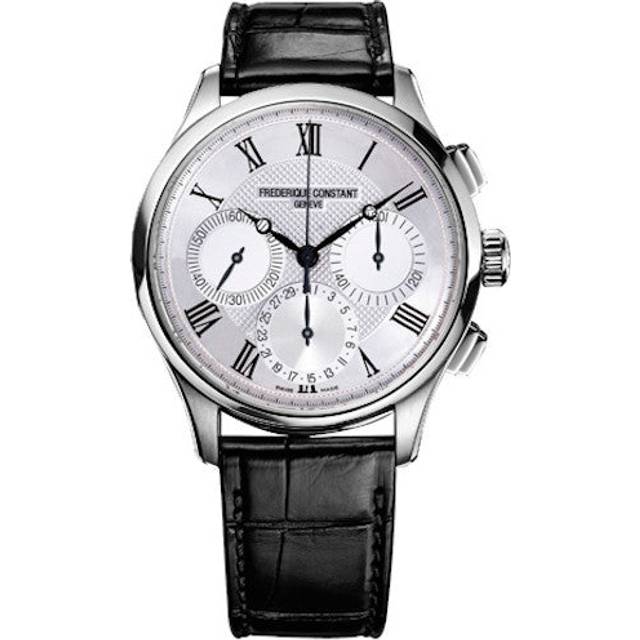 Frederique Constant Watch Flyback Chronograph Manufacture - Silver
