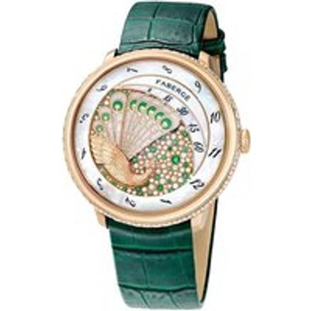 Faberge Lady Compliquee Peacock Emerald Watch