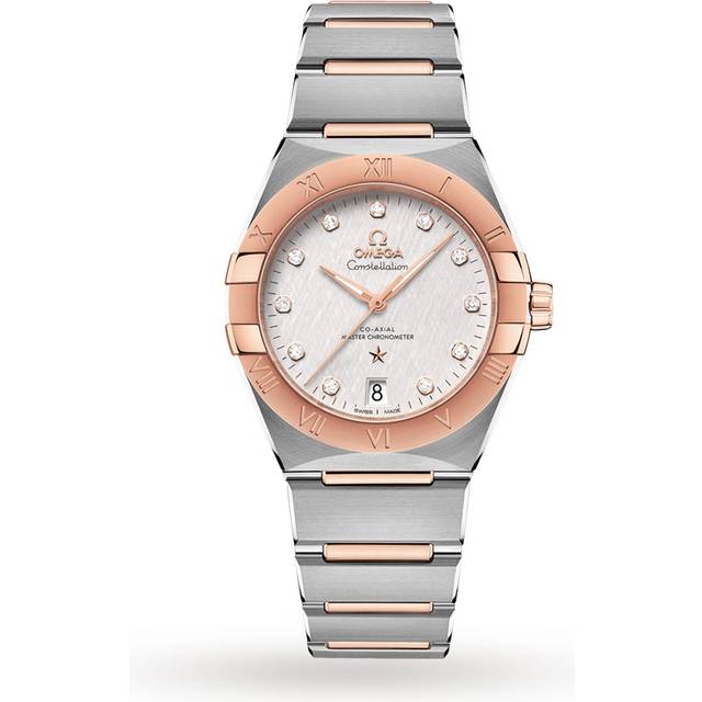 Constellation Co-Axial 36mm Mens Watch White