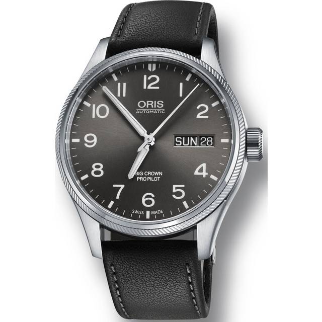 Oris Watch Big Crown ProPilot Big Day Date Leather - Option1 Value Grey