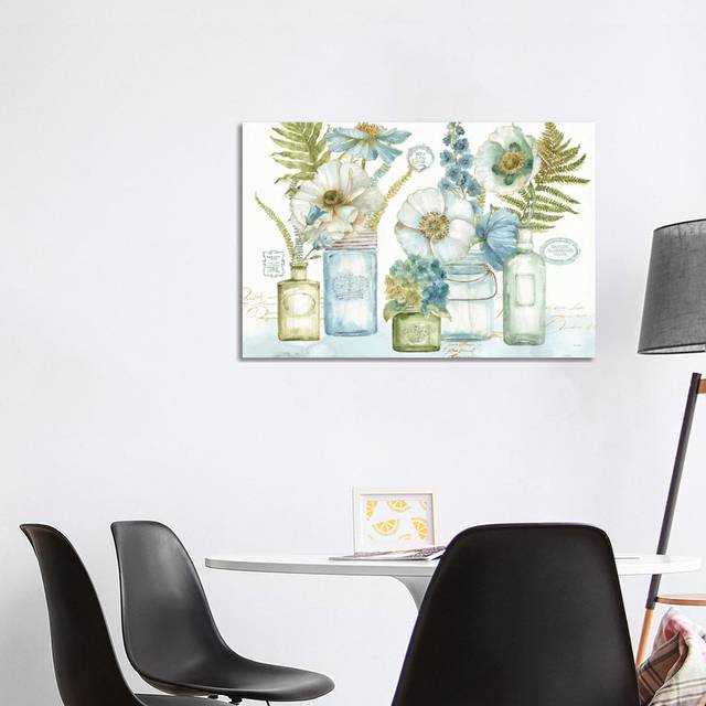 My Greenhouse Bouquet I by Lisa Audit - Wrapped Canvas Graphic Art (66.04cm H x 101.6cm W x 1.91cm D)
