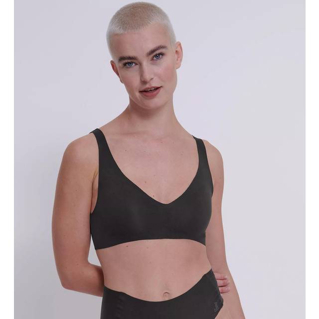 Sloggi zero feel soft bra removable padding wireless womens lingerie 10217729