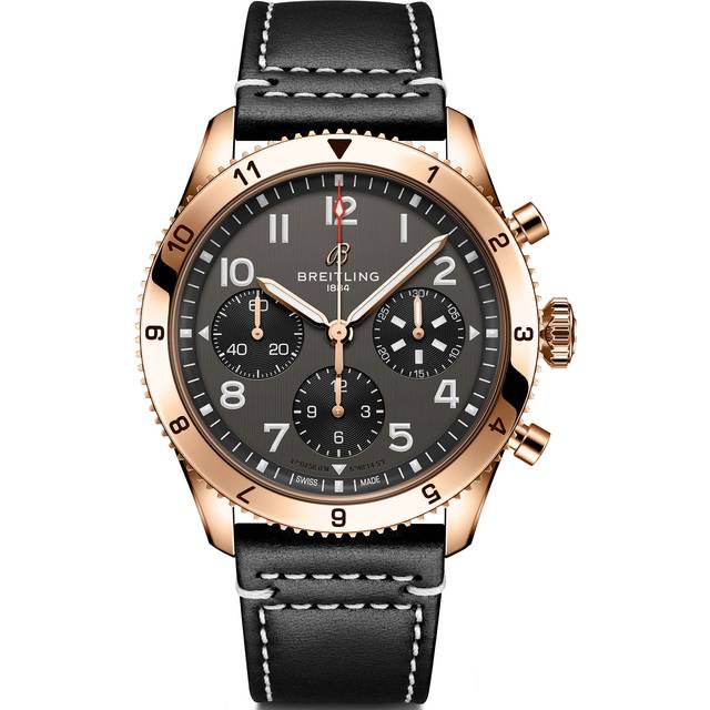 Breitling Classic AVI Chronograph 42 P-51 Mustang Red Gold