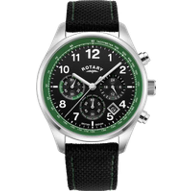 Rotary Chronograph 1977 Vintage Racing Gents Watch - GS00450/83