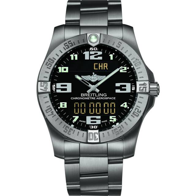 Breitling Watch Aerospace Evo Titanium Professional III Bracelet - Black