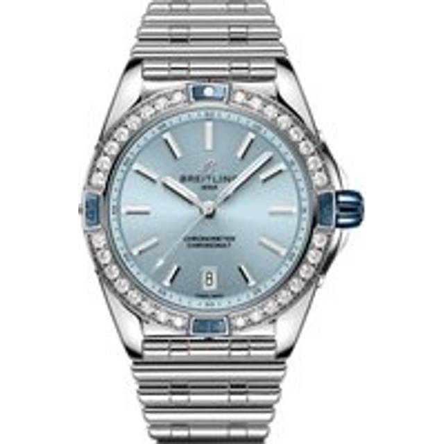Breitling Super Chronomat Automatic 38 Iced Blue Bracelet Watch