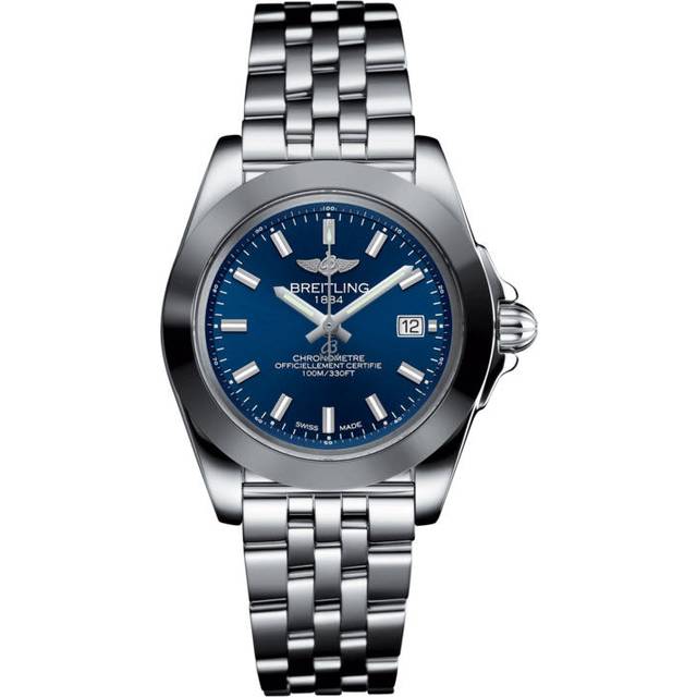 Breitling Watch Galactic 32 Sleek Edition Pilot Bracelet - Blue