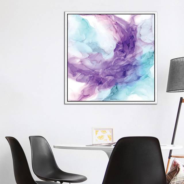 Butterfly Birthday - White Framed (93.98 cm H x 93.98 cm W)