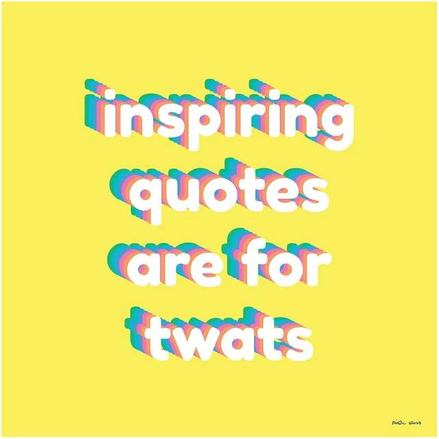 Inspiring Quotes by Kirstin Wood - Wrapped Canvas Typography (93.98cm H x 93.98cm W x 3.81cm D)