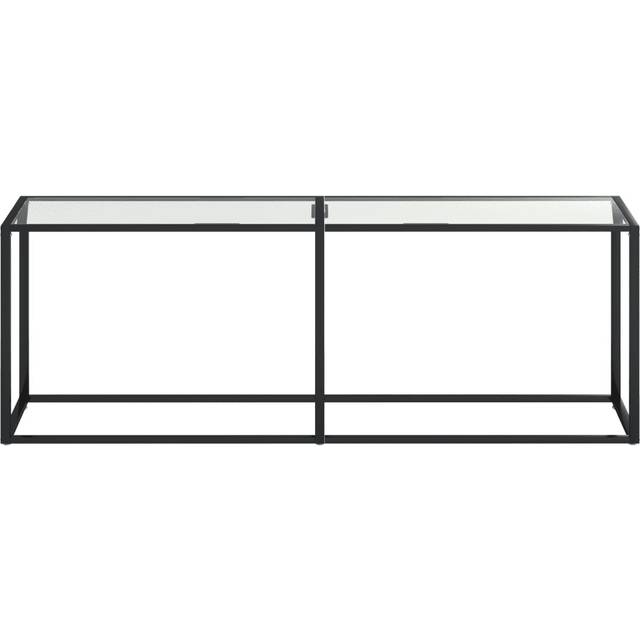 Hefling Console Table - Transparent (75.5 H x 220 W x 35 D cm)