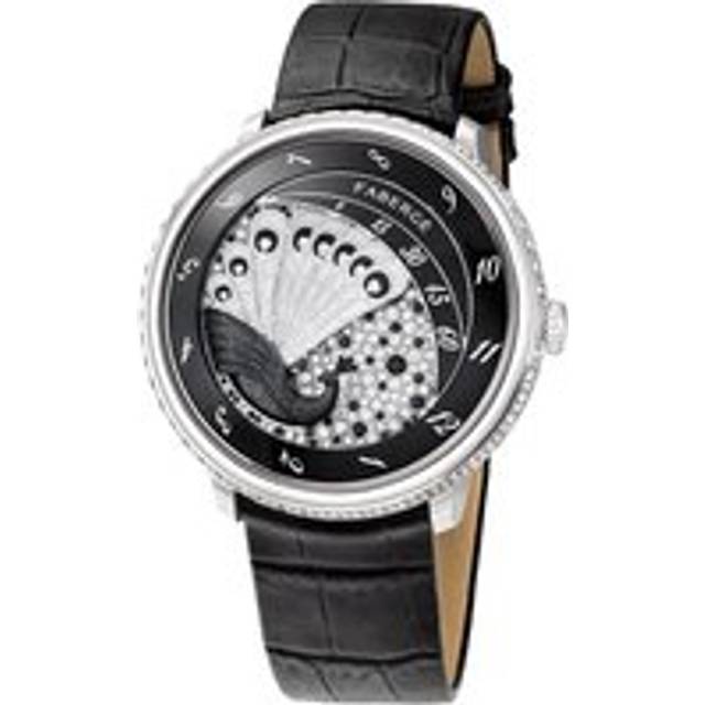 Faberge Lady Compliquee Peacock Black Sapphire Watch
