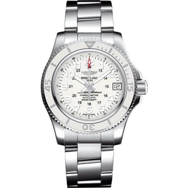 Breitling Watch Superocean II 36 Professional III Bracelet - White