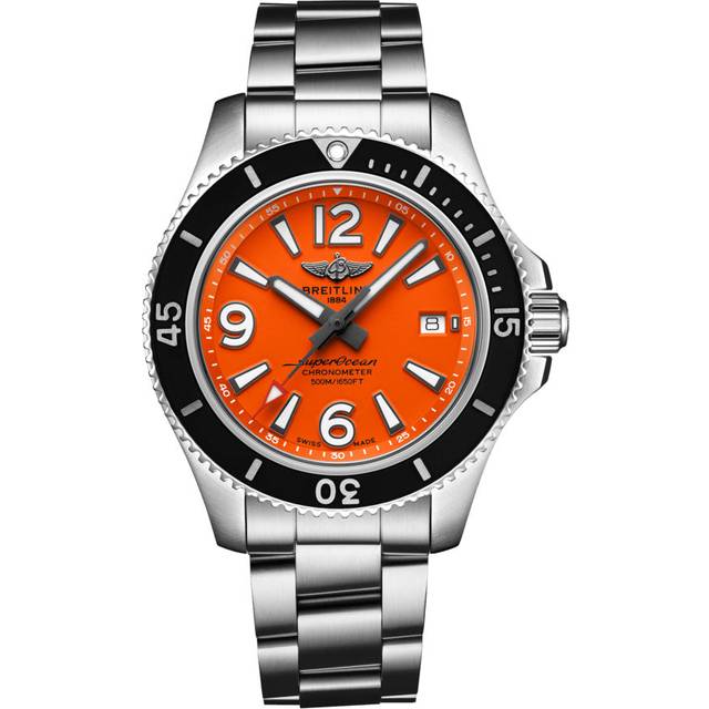 Breitling Watch Superocean Automatic 42 Orange Professional III - Orange
