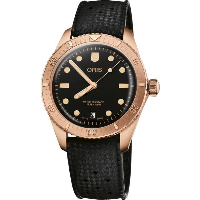 Oris Divers Sixty Five Bronze Cotton Candy Sepia